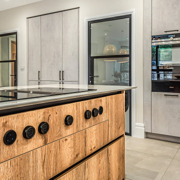 Modern & Durable Industrial Family Kitchen, Windsor