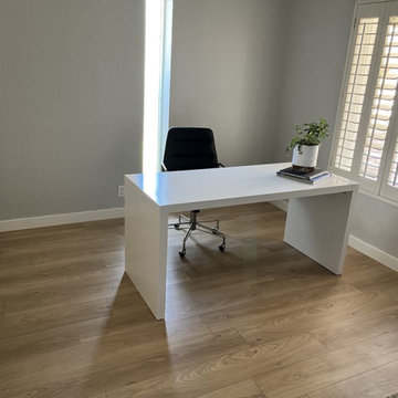 Flooring Renovation: Mohawk Laminate & Dream Weaver Carpet
