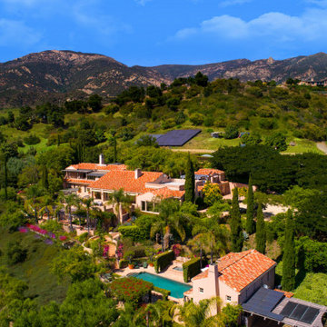Hope Ranch Estate Sold, Ocean Views, Pool & Tennis Court