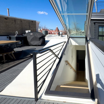 Project #145 | Modern Staircase Renovation in Victorian Townhouse