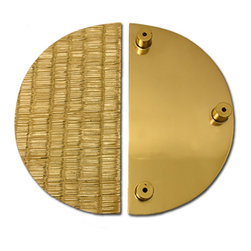 Half moon Pull - Savane Texture PU-2225 - Door Hardware