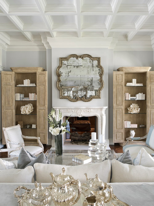 Mirror Over Fireplace Houzz   410123cf00b92070 8383 W500 H666 B0 P0  Traditional Living Room 