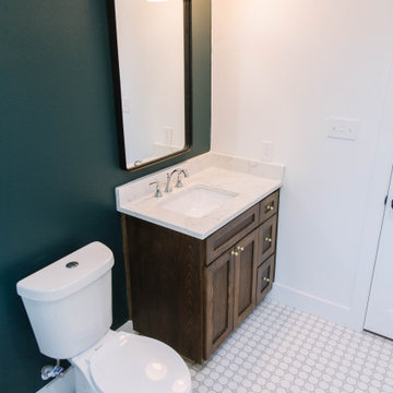 Boho Classic Craftsman Bathroom