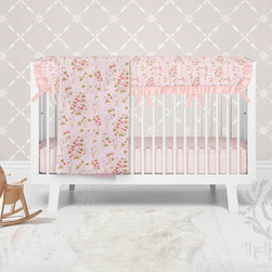 Baby Girls Room, Vintage Inspired Wildflowers - Kids Room Accessories