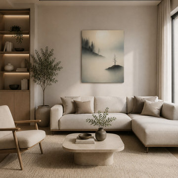 Island Of Quiet – Minimalist Island Wall Art