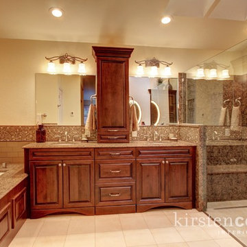 Jim and Sherry master bathroom