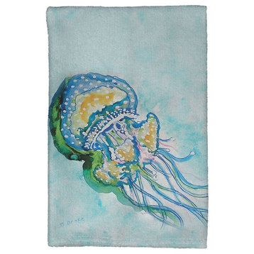 Jelly Fish Kitchen Towel - Two Sets of Two (4 Total)