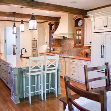 Beaded Inset Custom Cabinetry