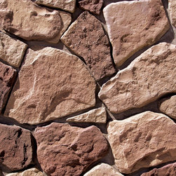 Coronado Minnesota Fieldstone - Color: Carmel Mountain - Fieldstone veneer - Products