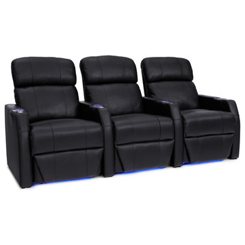Seatcraft Sienna, Black, Row of 3