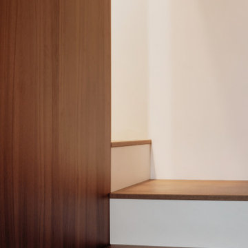 Duplex contemporain - escalier & dressing