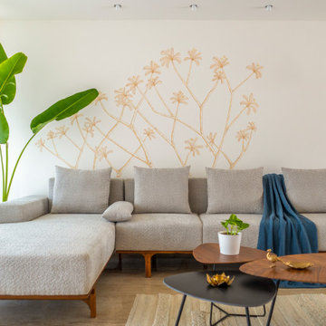Living room sofa details