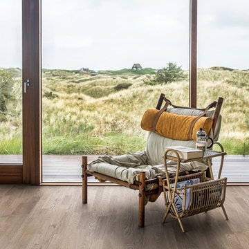 Contemporary ultra-matt wood floors