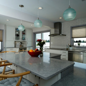 Allentown, PA - Blanco Contemporary Kitchen