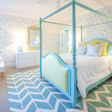 PAINTED COLOURED BEDS