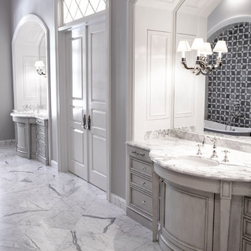 Calacatta Extra Marble Bathroom