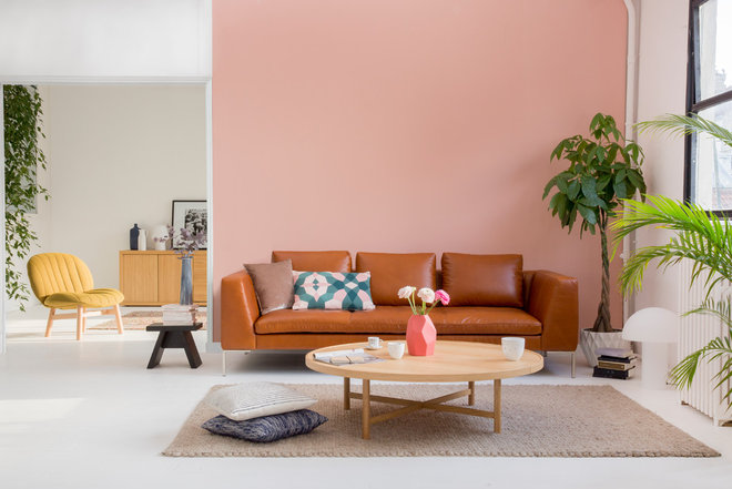 gemutlich wohnen helles holz weiss, ledersofa-styleguide: finden sie ein modell, das zu ihnen passt!, Design ideen