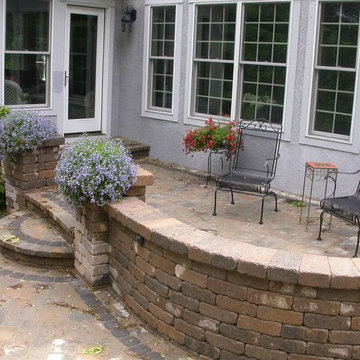 Courtyard patio