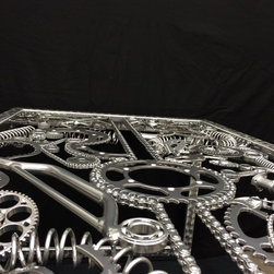 Steampunk office desk - Desks And Hutches