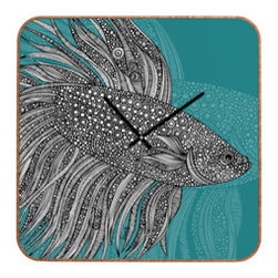Dotty Fish Wall Clock - Wall Clocks