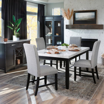 Statement Stone: The Dining Table That Anchors the Room
