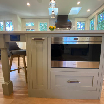Newton Kitchen, Rear entry & Basement Stair Project