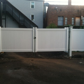 West Hartford | PVC Privacy Custom Double Gate