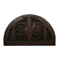 Custom Fireplace Door - Indoor Fireplaces