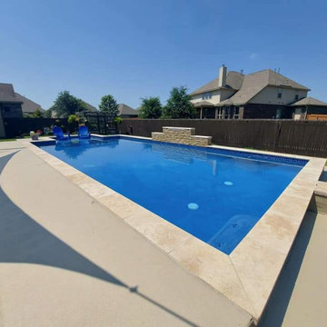Pool Build - Backyard Oasis