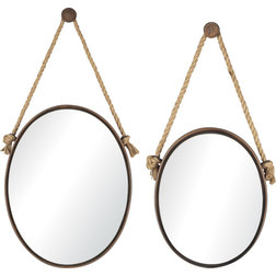 Beach Style Wall Mirrors by Lighting Front