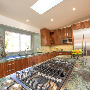 La Jolla Modern Exotic Kitchen