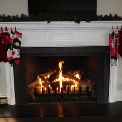Eiklor Flames Mombo Gas Logs - Indoor Fireplaces
