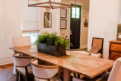 Inspiration for a timeless dining room remodel in Miami