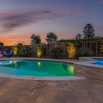 Twilight at Newport Beach Home