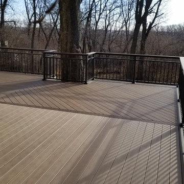 Timbertech Wrap Around Deck