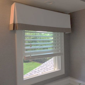 Bathroom Box Pleat Valance