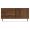 Copeland Furniture Mimo 3 Drawer On Left, 2 Doors On Right Dresser 4-MIM-52-14
