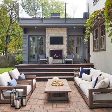 Modern Master/Outdoor Living Addition Creates Museum-Worthy Tutor