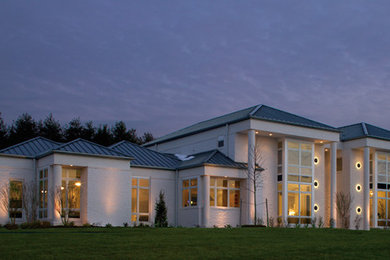 Inspiration for a contemporary exterior home remodel in Baltimore