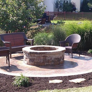 Circular Patio and Firepit