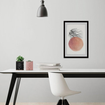 "Tree in Isolation" Framed Painting Print
