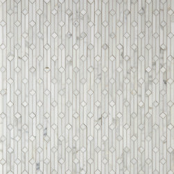 Tangent Prism in Calacata - Tile