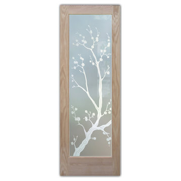 Interior Prehung Door or Interior Slab Door - Cherry Blossom - Oak - 30" x...