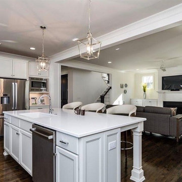 Transitional Farmhouse Staging