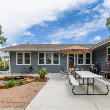 11th Street Detached Garage Build Before/Afters