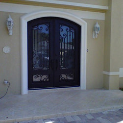 Forge Iron Designs Wrought Iron Doors - Front Doors