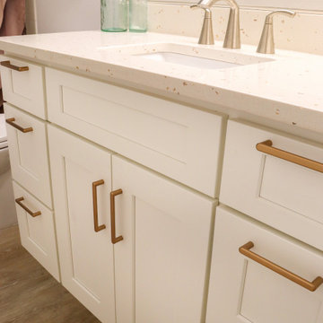 Master and Guest Bathroom Vanities