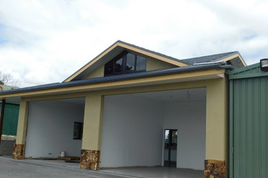 Photo of a modern garage in Melbourne.