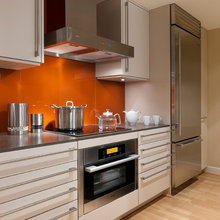 Oak kitchen upstairs