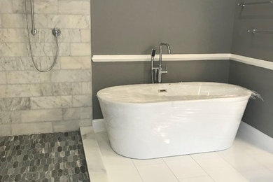 Minimalist bathroom photo in Other